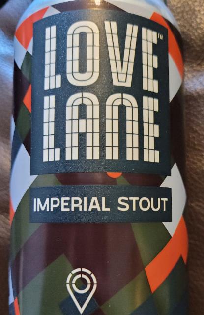 love lane imperial stout 10.0%, Love Lane Brewing, England