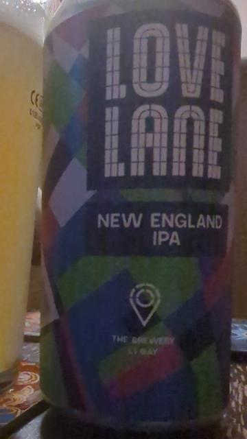 Love Lane New England IPA 5.0%, Love Lane Brewing, England