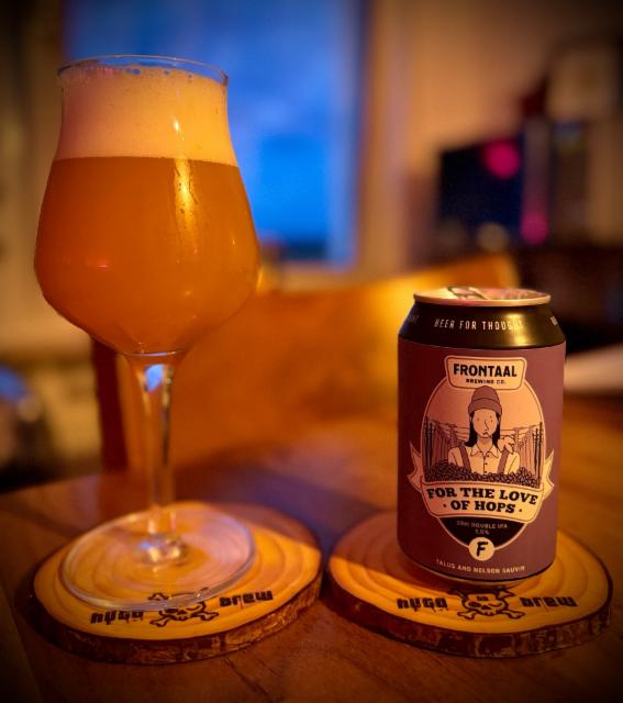 LOVE OF HOPS DDH DOUBLE IPA 7.0%, Brouwerij Frontaal, Netherlands