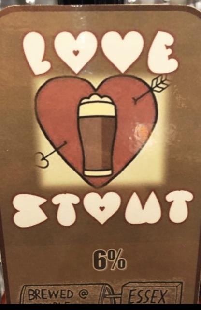 Love Stout 6.0%, Temple Brew House (Essex Street Brewery), England