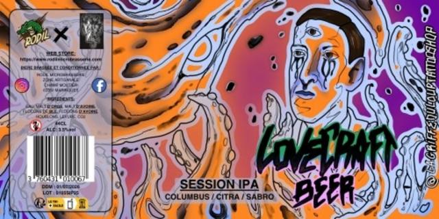 Lovecraft Beer 3.5%, Rodil Microbrasserie, France