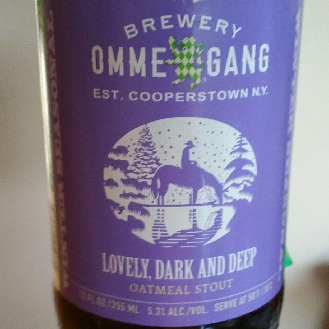 Lovely Dark And Deep 5.3%, Brewery Ommegang (Duvel-Moortgat), United States