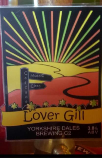 Lover Gill 3.8%, Yorkshire Ales, England