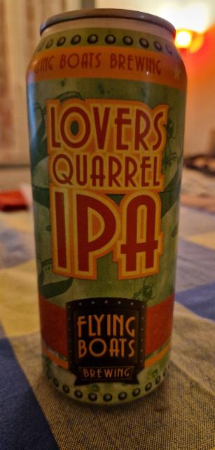 lovers quarrel IPA 6.2%, Flying Boats Brewing, Canada