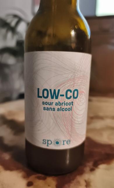 LOW-CO Sour abricot sans alcool 1.1%, Brasserie Spore, France