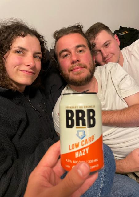 Low carb hazy, Independent Breweries NZ (Boundary Road)