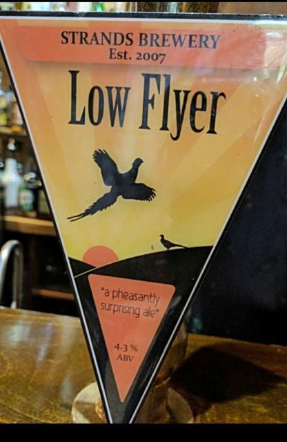 Low Flyer 4.3%, The Strands Inn Brewery, England
