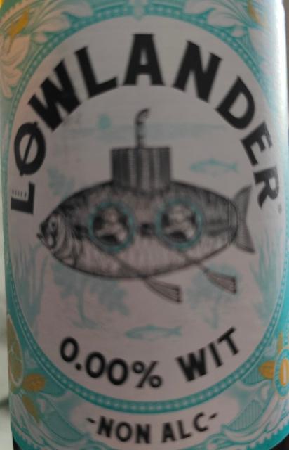 Lowlander 0.0 Wit 0.0%, Lowlander Botanical Beer, Netherlands
