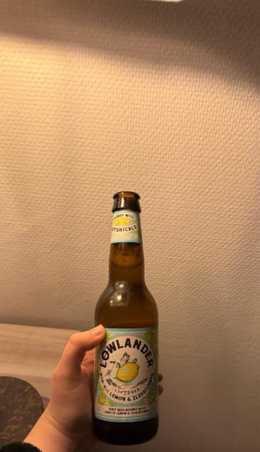 Lowlander non-alc Lemon & Elderflower 0.3%, Lowlander Botanical Beer, Netherlands