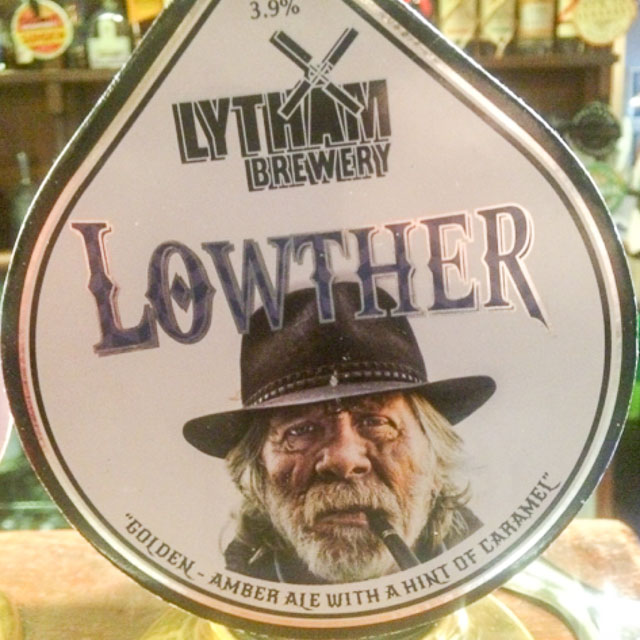 Lowther 3.9%, Lytham Brewery, England