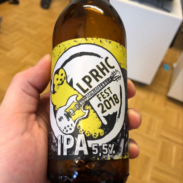 LPRHC Fest 2018 IPA 5.2%, Panimoyhtiö Tuju, Finland