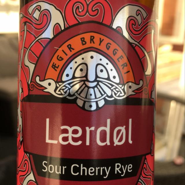 Lærdøl Sour Cherry Rye 5.5%, Ægir Bryggeri, Norway