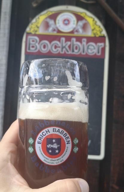 Lübbenauer Babbenbier Bockbier 6.8%, Erich Babben Brauerei, Lübbenau, Germany