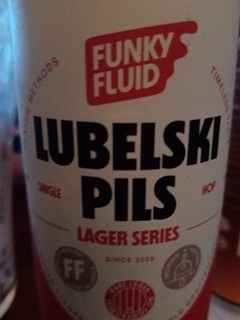 Lubelski Pils 5.2%, Funky Fluid, Poland