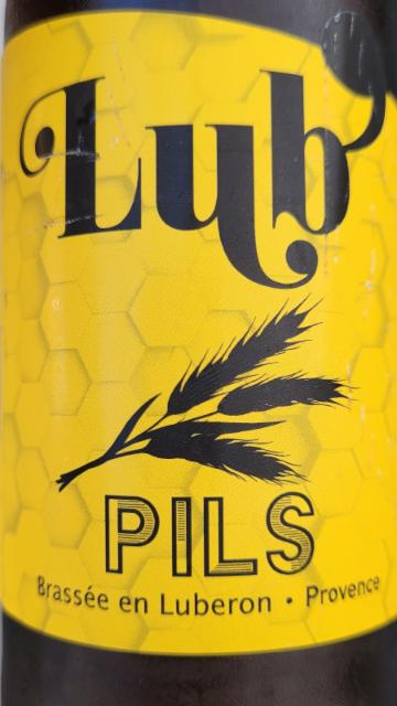 LUB'PILS 4.2%, Brasserie Lub' [Closed], France