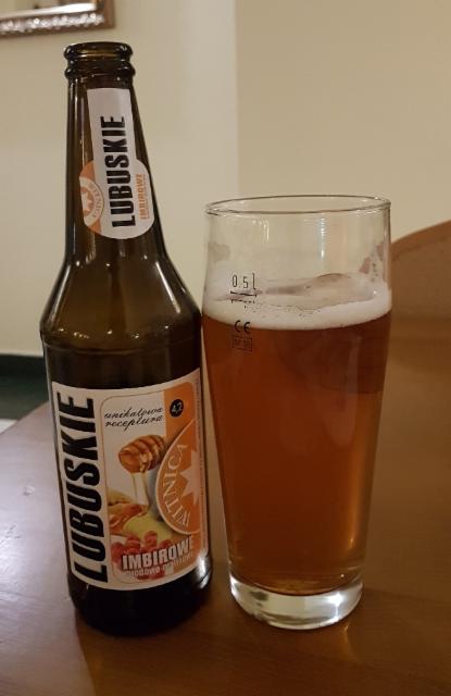 Lubuskie Imbirowe 4.2%, Perła - Browary Lubelskie, Poland