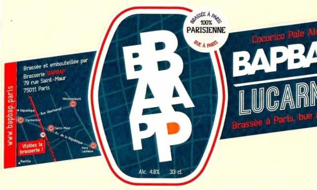 Lucarne 4.8%, Brasserie BAPBAP, France