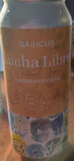 Lucha Libre 4.0%, Brasserie Artisanale Gallicus, Canada