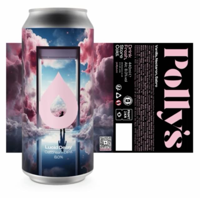 Lucid delay 8.0%, Polly's Brew Co., Wales