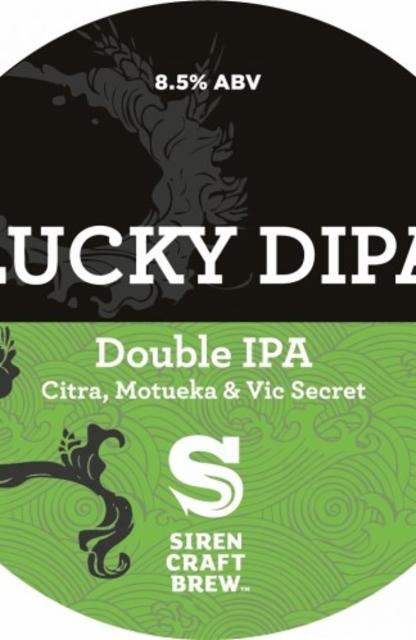 Lucky DIPA 8.5%, Siren Craft Brew, England