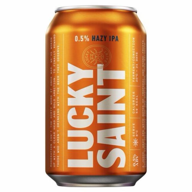 Lucky Saint 0.5% Hazy IPA, Lucky Saint