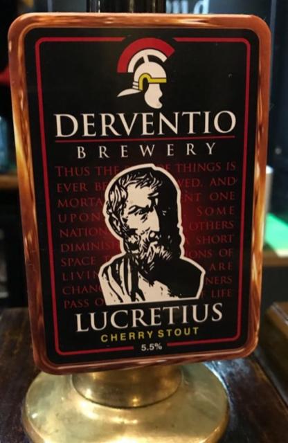 Lucretius 5.5%, Derventio Brewery, England