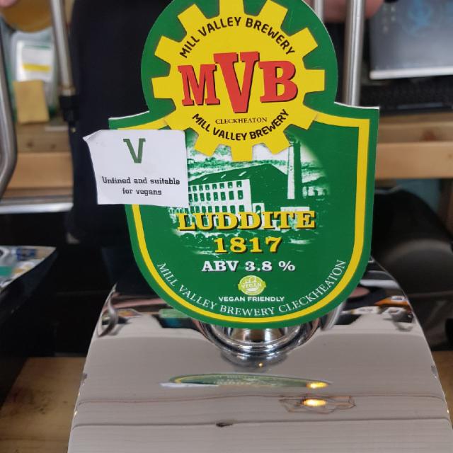 Luddite 1817 3.8%, Mill Valley Brewery Ltd, England