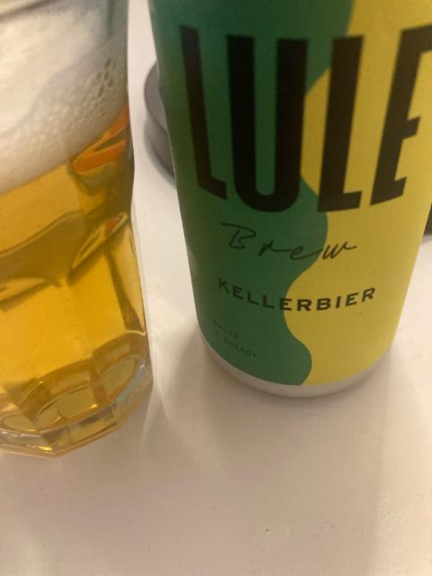 Kellerbier 4.8%, Lule brew, Sweden