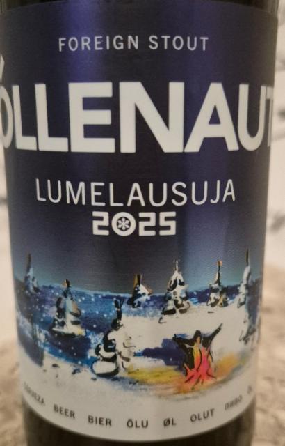 lumelausuja 2025 7.9%, Õllenaut, Estonia