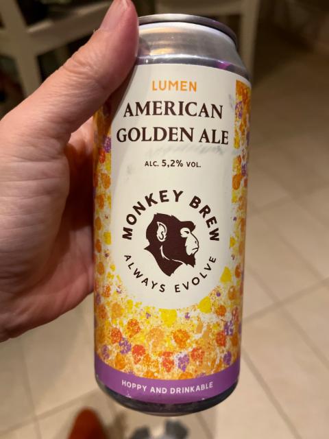 Lumen American Golden Ale, Monkey Brew