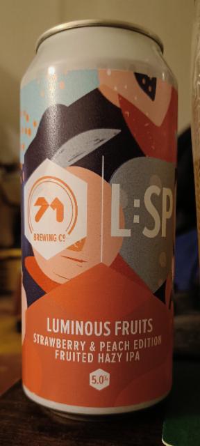 luminous fruits 5.0%, 71 Brewing, Scotland