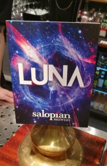Luna 3.8%, Salopian Brewery, England