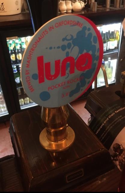 Luna Pocket Rocket 3.8%, White Horse Brewery, England
