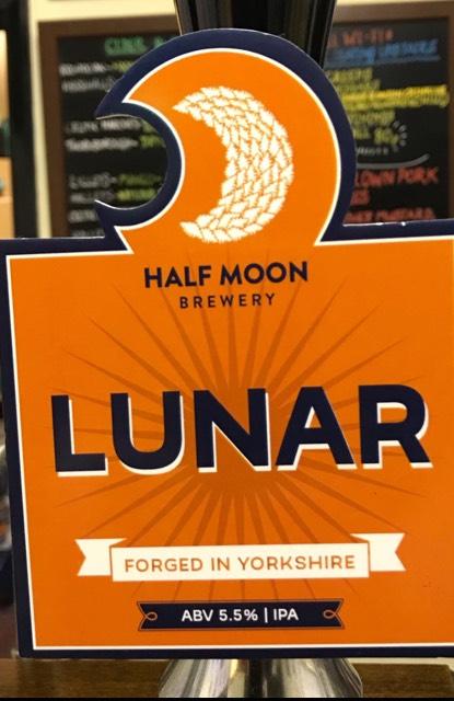 Lunar 5.5%, Half Moon Brewery, England