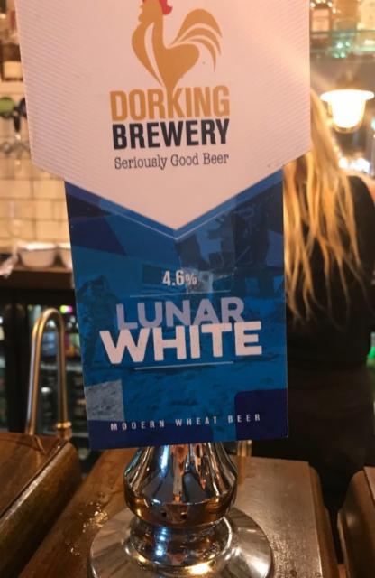 Lunar White 4.6%, Dorking Brewery, England
