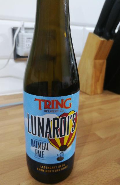 Lunardi's Oatmeal Pale 4.2%, Tring Brewery, England