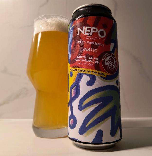 Lunatic 6.0%, Nepo Brewing (Browar Nepomucen), Poland