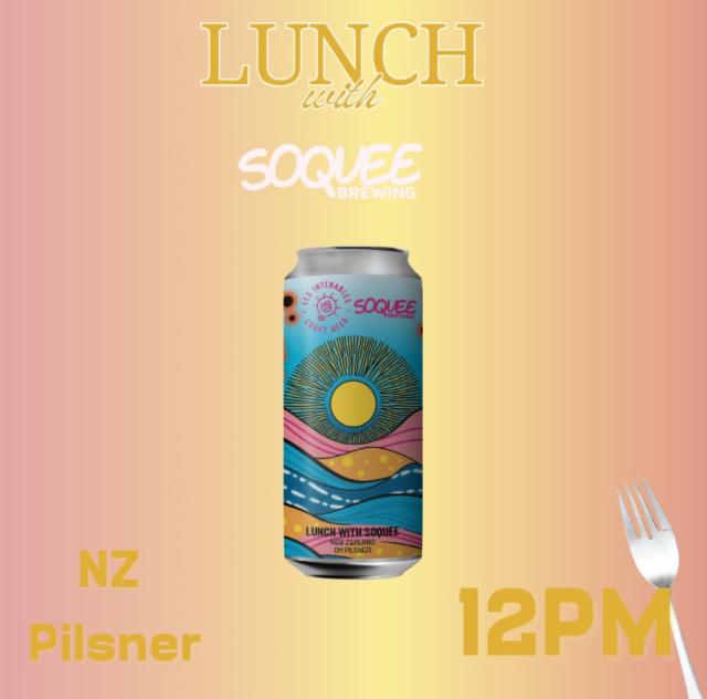 Lunch With Soquee 5.0%, Les Intenables - Craft Beer, France