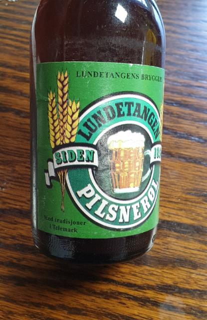 Lundetangen Pilsneröl 4.5%, Aass Bryggeri, Norway