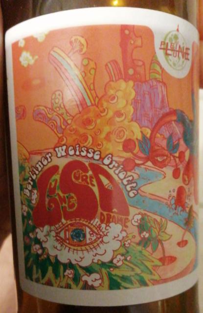 Lune Sur Drôme #2 BW Griottes 4.8%, Brasserie Pleine Lune, France