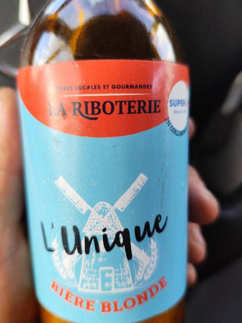 l'unique biere blonde 5.0%, La Riboterie, France