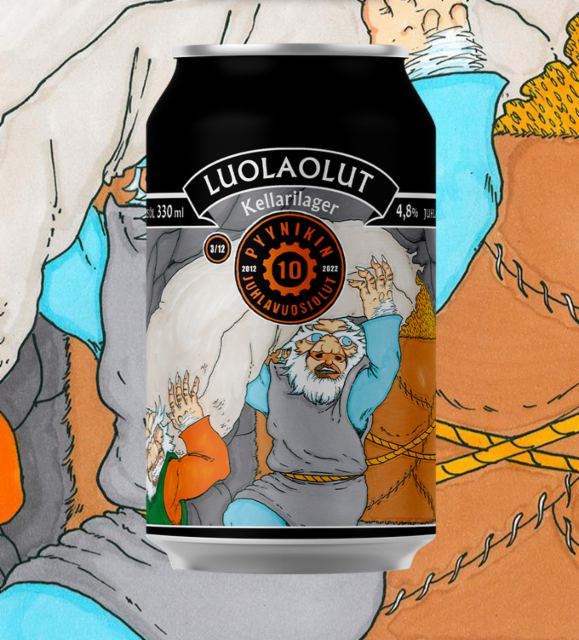Luolaolut 4.8%, Pyynikin Brewing Company, Finland