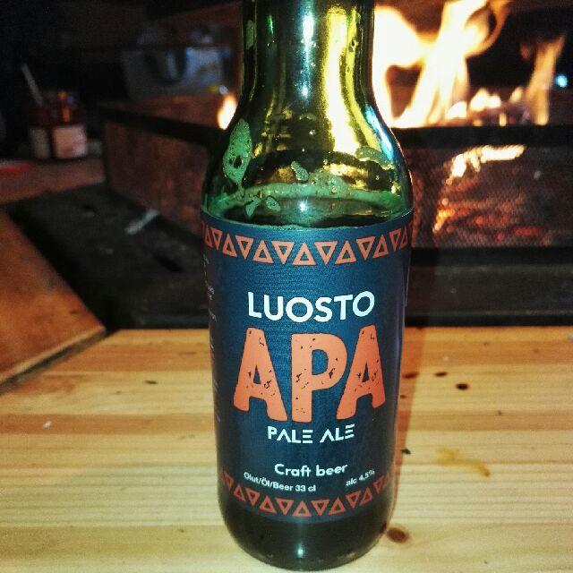 Luosto APA 4.5%, Waahto Brewery, Finland