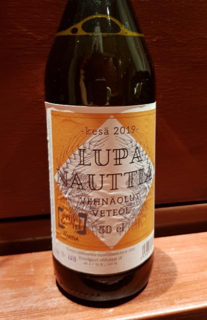 Lupa Nauttia! Kesä 2019 4.5%, Sauvon Panimotupa, Finland