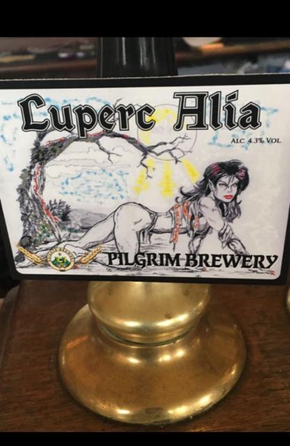 Luperc Alia 4.3%, Pilgrim Brewery, England