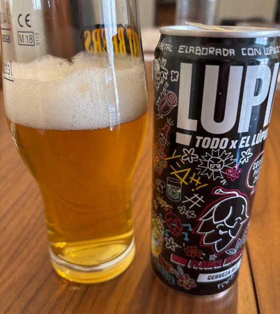 Lupia ale floral magnum 4.8%, Hijos de Rivera, S.A.U., Spain