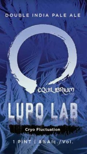Lupo Lab 8.0%, Equilibrium Brewery, United States