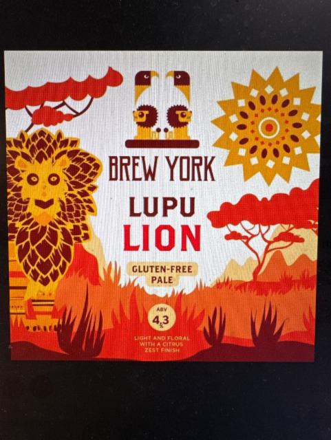 Lupu Lion 4.3%, Brew York, England