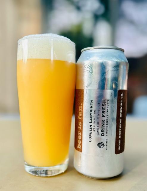 Lupulin Labyrinth 6.1%, Wood Brothers Brewing Co., Canada