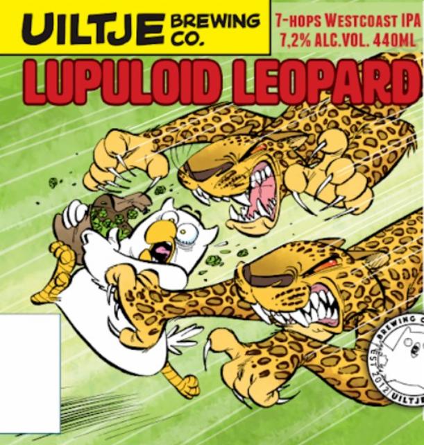 Lupuloid Leopard 7.2%, Uiltje Brewing Co, Netherlands
